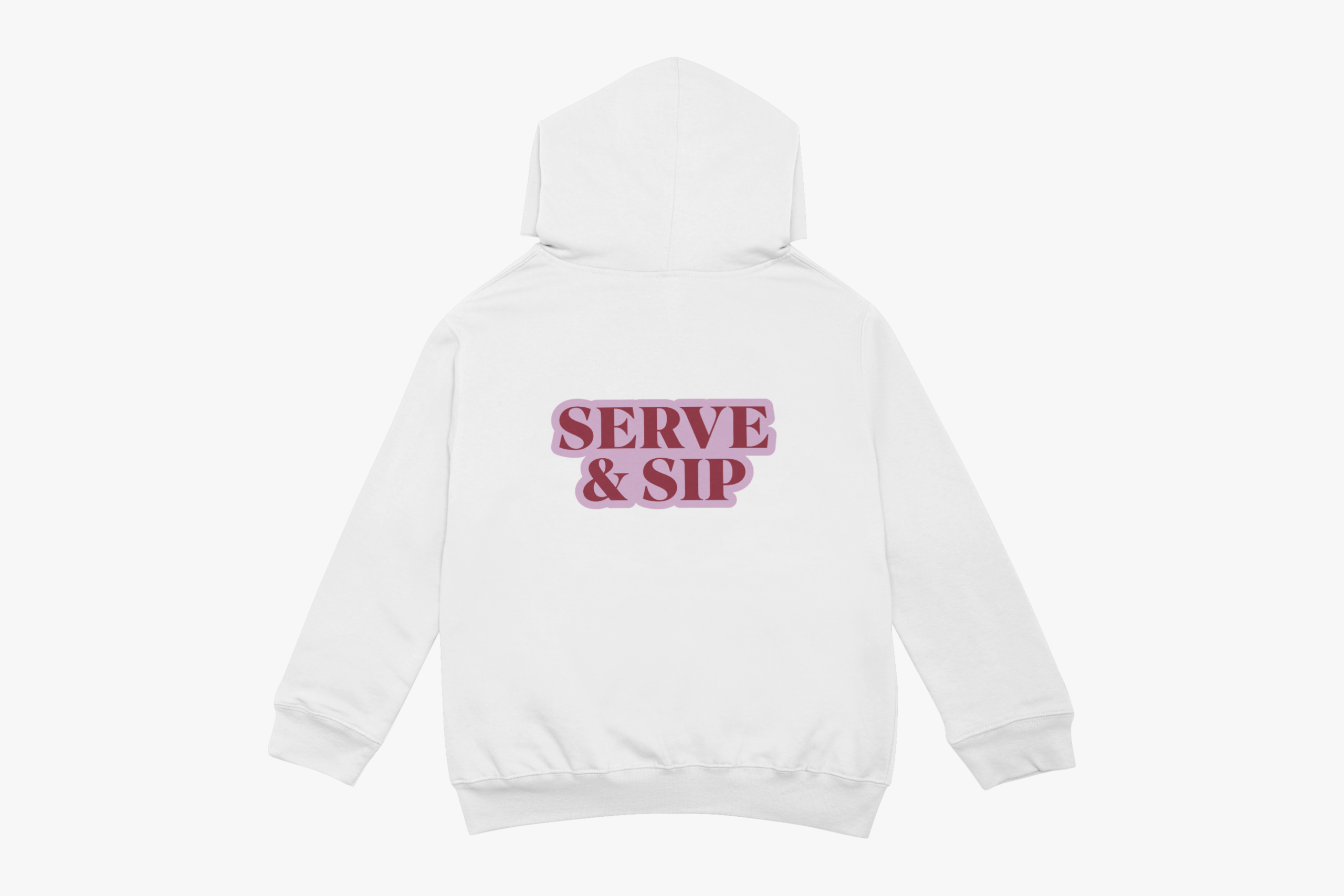Sip & Serve Hoodie - Afbeelding 1