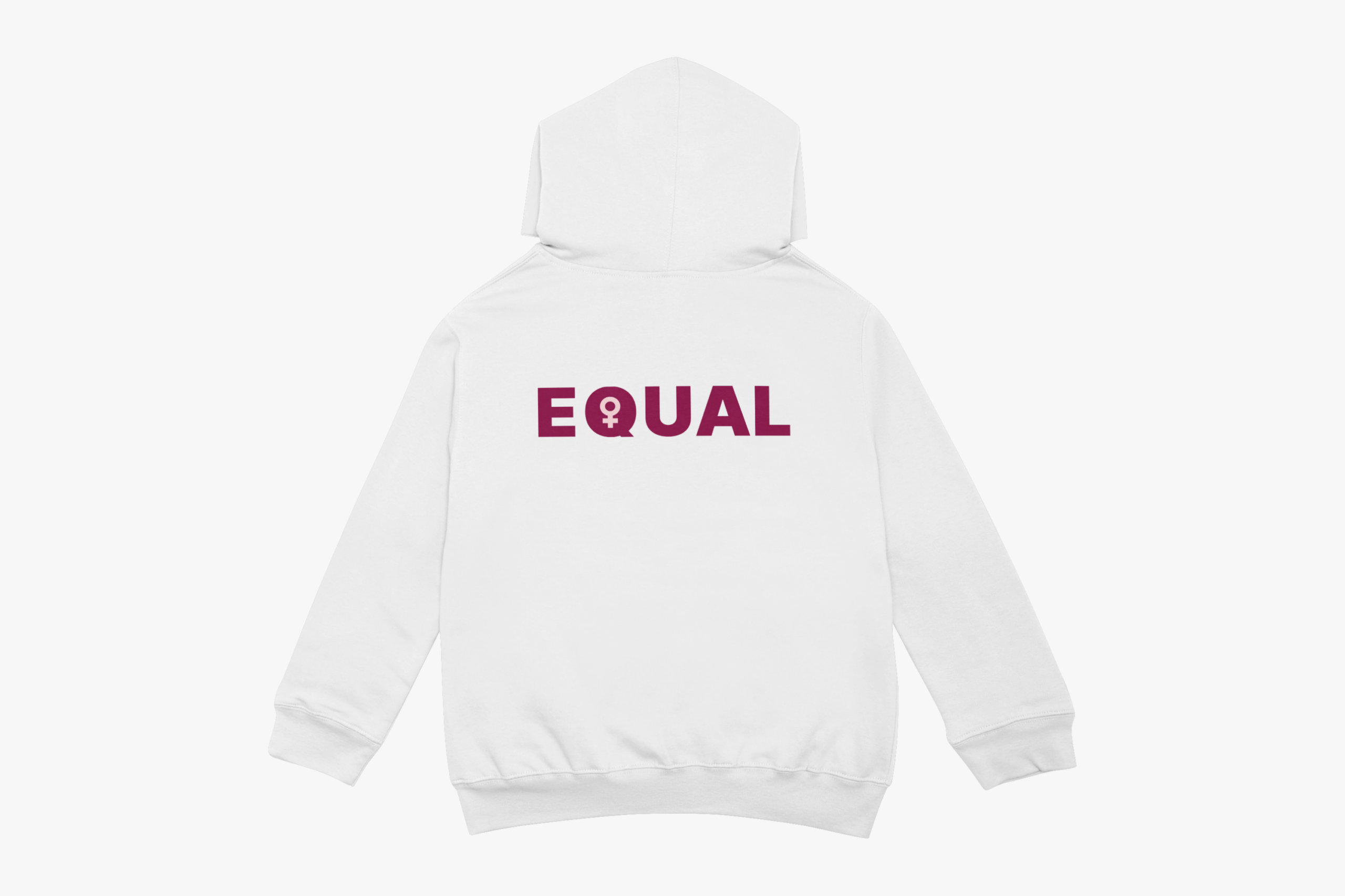 Equal Text Hoodie - Afbeelding 1