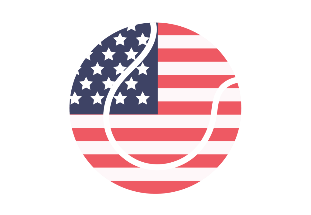 Country Tennisball Stickers
