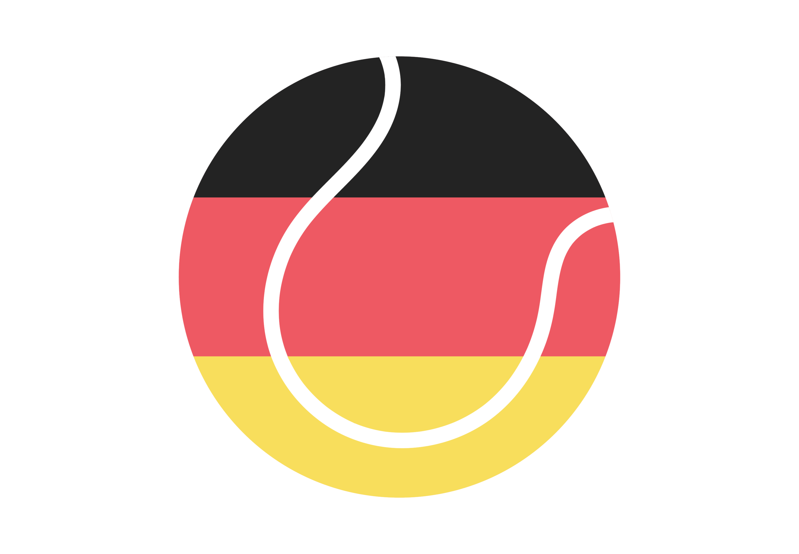 Country Tennisball Stickers - Afbeelding 6