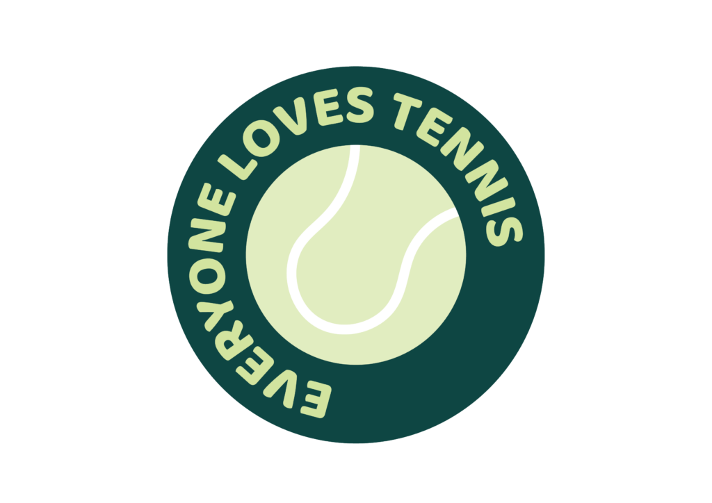 Everyone Loves Tennis Sticker