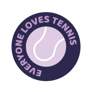 Everyone Loves Tennis Sticker - Afbeelding 1
